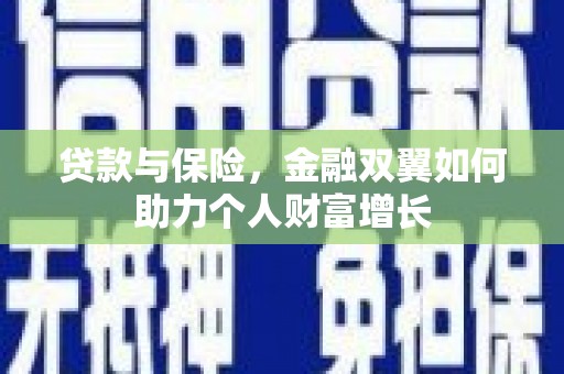 池上贷款与保险，金融双翼如何助力个人财富增长