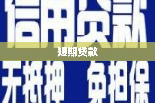 池上短期贷款