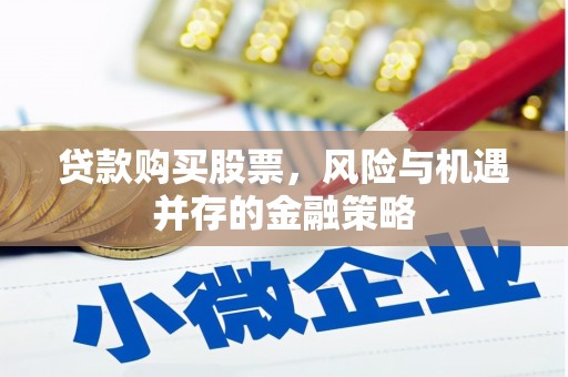 池上贷款购买股票，风险与机遇并存的金融策略
