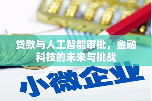 池上贷款与人工智能审批，金融科技的未来与挑战