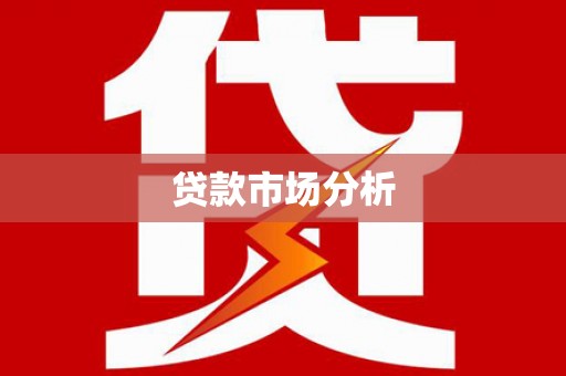 池上贷款市场分析