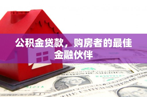池上公积金贷款，购房者的最佳金融伙伴