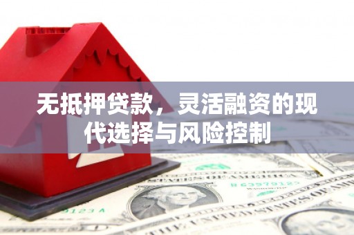池上无抵押贷款，灵活融资的现代选择与风险控制