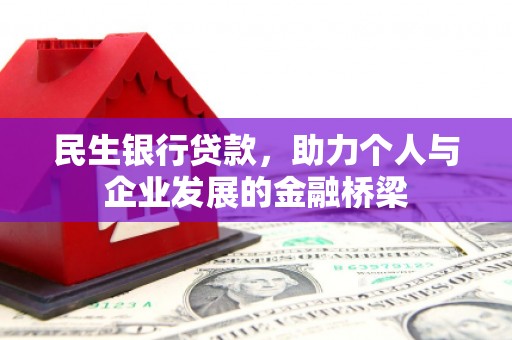 池上民生银行贷款，助力个人与企业发展的金融桥梁