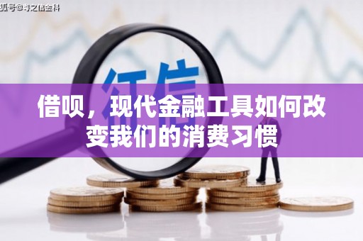 池上借呗，现代金融工具如何改变我们的消费习惯