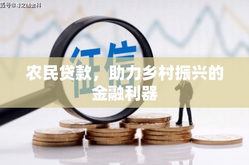 池上农民贷款，助力乡村振兴的金融利器