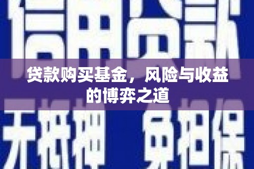 池上贷款购买基金，风险与收益的博弈之道