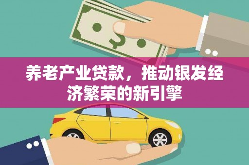 池上养老产业贷款，推动银发经济繁荣的新引擎