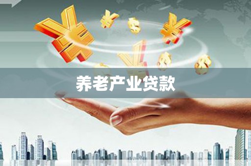 池上养老产业贷款