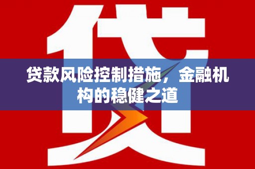 池上贷款风险控制措施，金融机构的稳健之道
