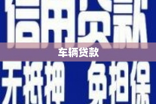 池上车辆贷款