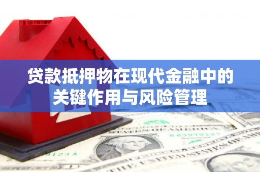 池上贷款抵押物在现代金融中的关键作用与风险管理