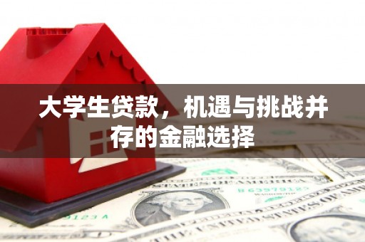 池上大学生贷款，机遇与挑战并存的金融选择