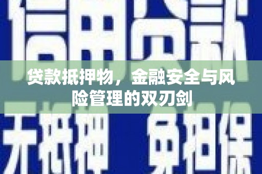 池上贷款抵押物，金融安全与风险管理的双刃剑