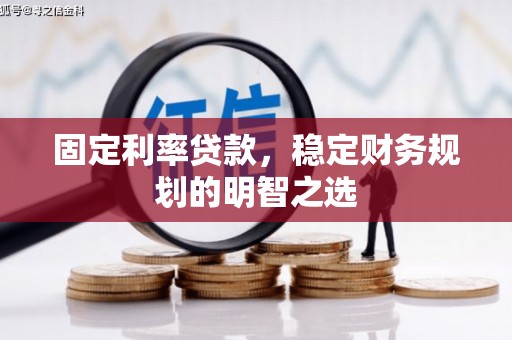 池上固定利率贷款，稳定财务规划的明智之选