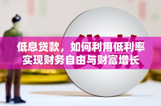 池上低息贷款，如何利用低利率实现财务自由与财富增长
