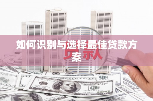 池上如何识别与选择最佳贷款方案