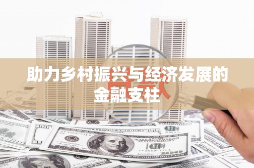 池上助力乡村振兴与经济发展的金融支柱